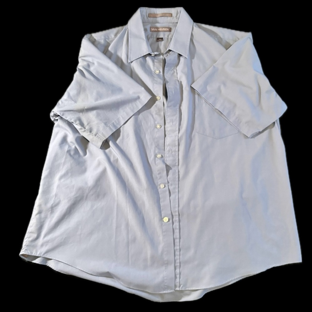 Men's Light Blue Short Sleeve Shirt